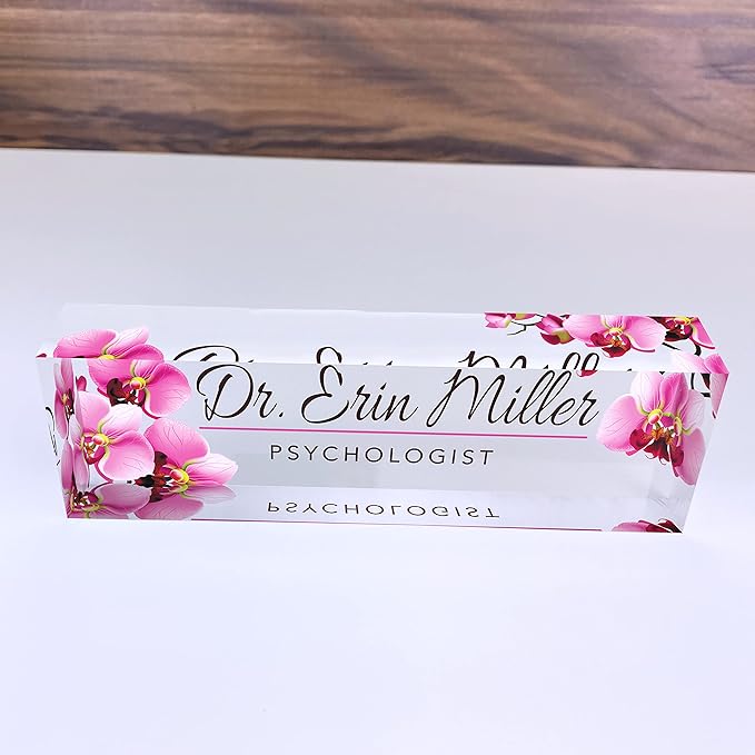 Artblox Custom Desk Name Plate - Image 4