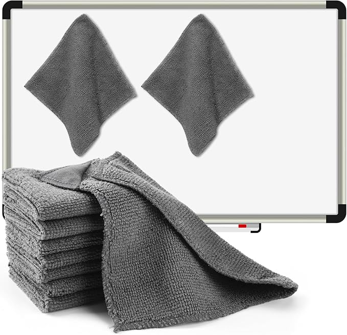 Fanfanwin 8 Pcs Magnetic Microfiber Cleaning Cloth Dry Erasers by Fanfanwin