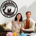 Personalized Wedding Anniversary Sign Gifts, Custom 50th 40th 65th 60th 25th - Image 4