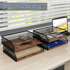 Natwind 4-Tier Stackable Paper Tray, Metal Mesh Desktop Organizer, Paper Sorter - Image 5