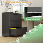 LONGLINK 3 Drawer Lateral File Cabinets - Image 4