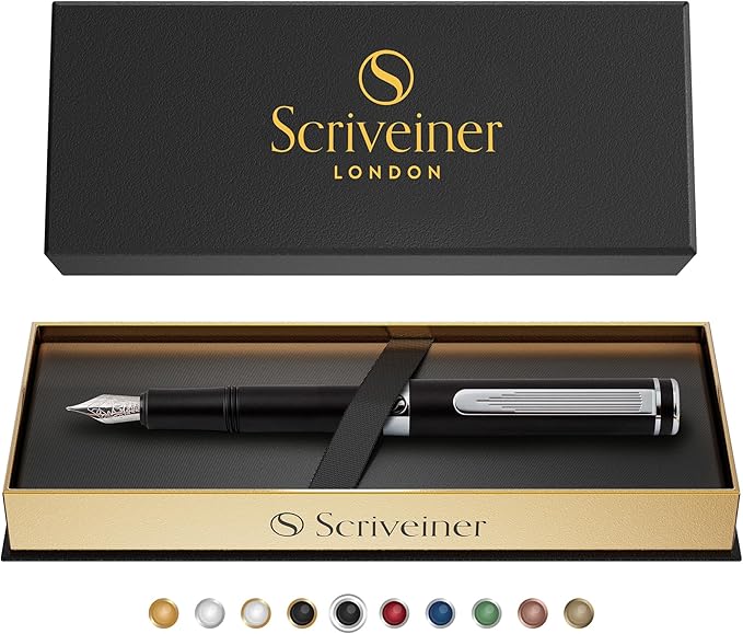 Scriveiner Luxury Fountain Pen - Image 9