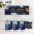 Personalized Name Plate for Desk, Custom Acrylic Desk Name Sign, Office - Image 3