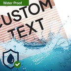 Custom Sign, Custom Street Sign, 11 Font Colors, 13 Font Styles, 4 Hole Options - Image 7