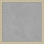Amanti Art Silver Framed Magnetic Board 26x26 Medium Vision Board