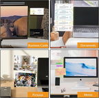 Keenjorika 2PCS Multifunctional Monitor Documents Holder, Desktop Message Board - Image 5