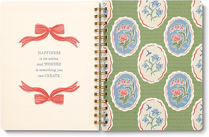 Compendium Spiral Notebook — Joy Is Handmade. — A Designer Spiral Notebook - Image 4