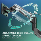 ARES WING Heavy Duty Ultrawide Monitor Arm - Image 5