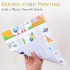A-SUB Double Sided Matte Photo Paper 100 Sheets 8.5X11 Inches 48lb 180gsm - Image 4