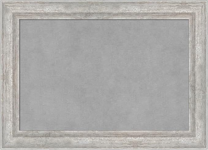 Amanti Art Silver Framed Magnetic Board 15x21 Small Vision Board by AmantiArt