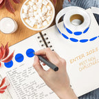 Blue 1 Inch Round Color Coding Dot Labels, 10 Rolls 10000 Dot Stickers in - Image 5