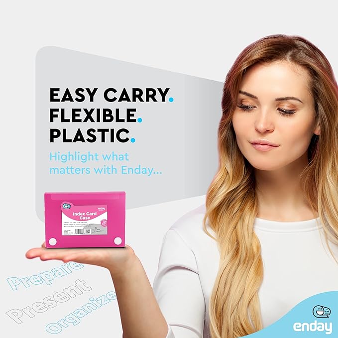 3" X 5" Index Card Case Holds 100 Cards Includes Business Card/Index Holder and - Image 2