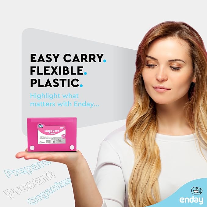 3" X 5" Index Card Case Holds 100 Cards Includes Business Card/Index Holder and - Image 2