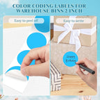 2 Inch Round Color Coding Labels - Image 4