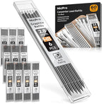 Nicpro 60 Pieces Carpenter Pencil Lead Refills 2.8mm, Lead Refill by Nicpro