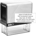 COLOP Large Size Self Inking Custom Text Stamp by Rubber+Stamp+Creation