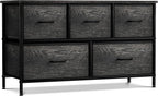 Sorbus Dresser with 5 Faux Wood Drawers - Image 7