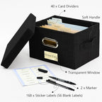Remowith Greeting Card Organizer and Storage Box - Image 3