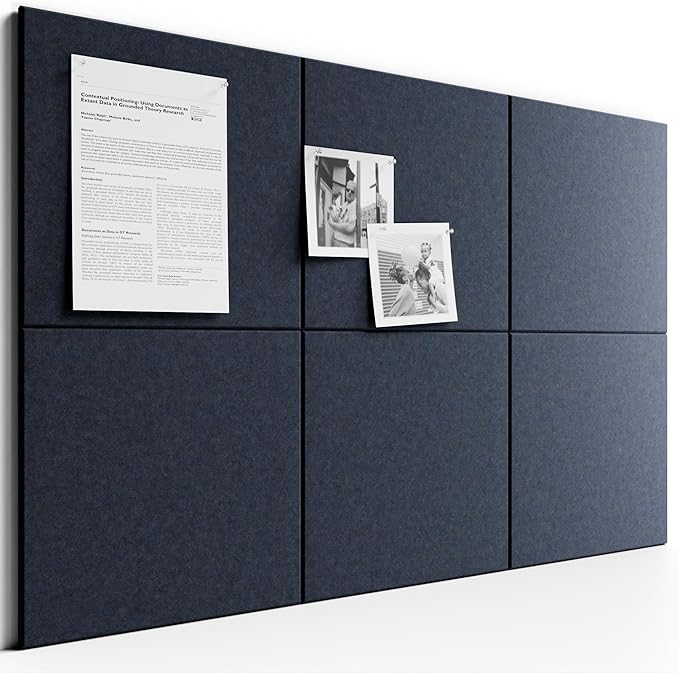 Bumusty Large Cork Board 36"x24" Alternative by Bumusty