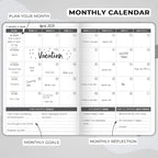 Clever Fox Planner – Undated Weekly & Monthly Planner - Image 4