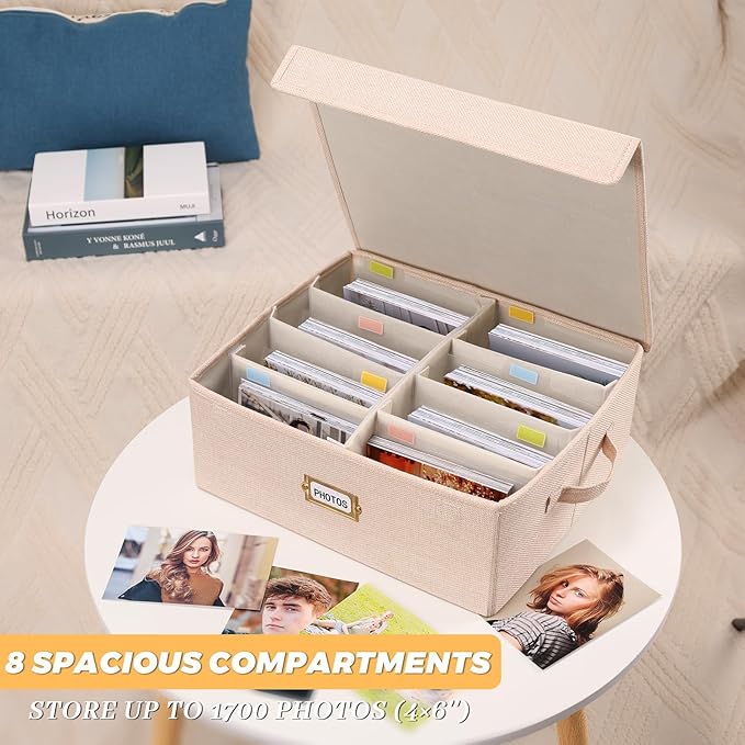 Erogeen Decorative Photo Storage Box - Image 6