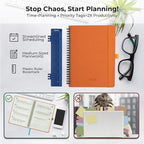 IN-LUXPRO Planner 2026 Daily Weekly and Monthly, 12 Months Spiral Bound - Image 8