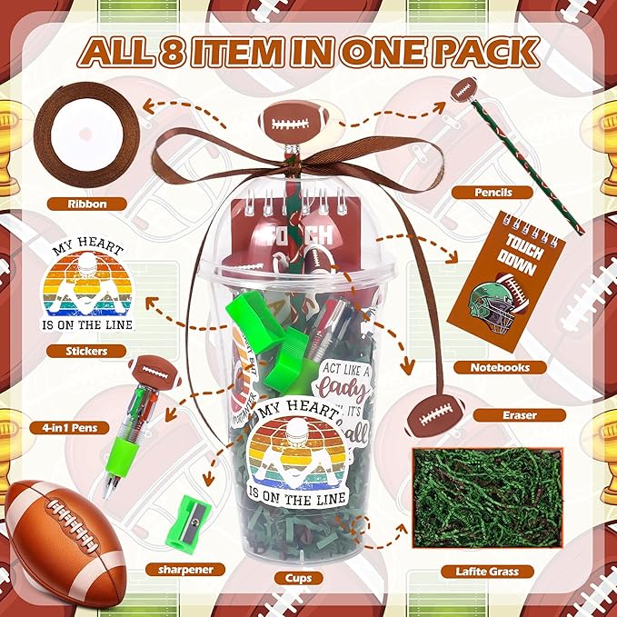 LiYiQ 247 Pcs Football Party Supplies Return Gifts - Image 3