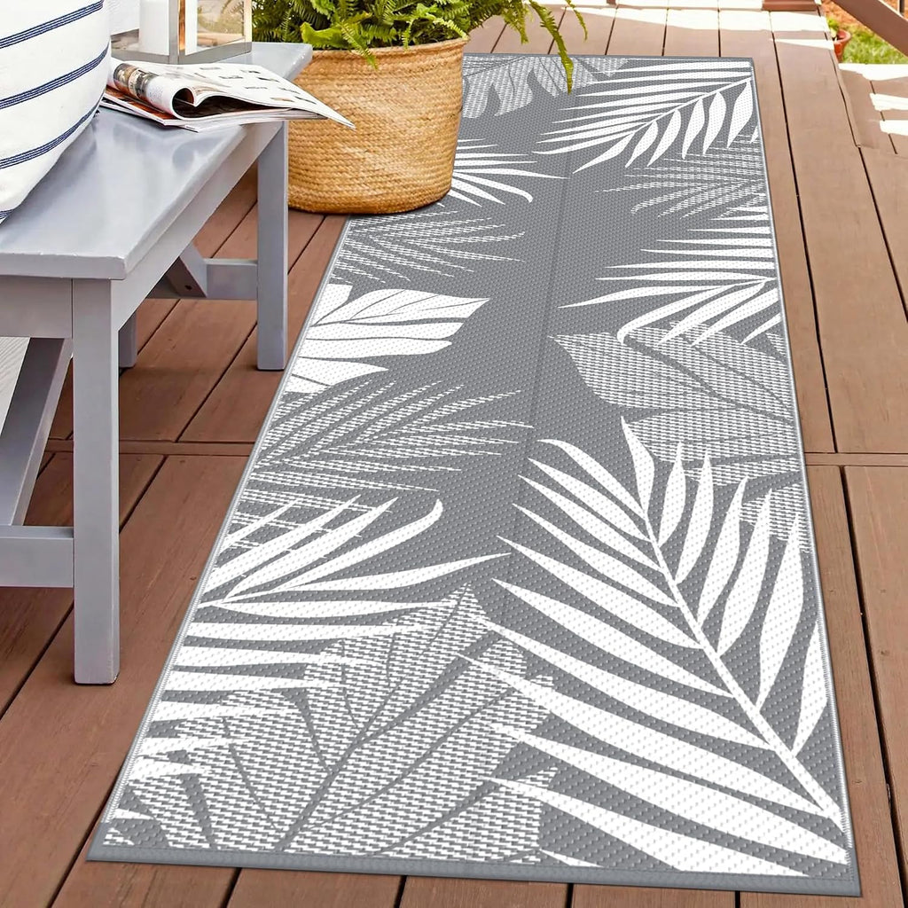genimo outdoor rug, waterproof plastic runner rugs, 2.5'x8', main product view