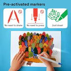 ARTISTRO 12 Acrylic Paint Markers - Image 7