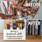 XPH Funny Pen Pencil Holder Organizer - Image 6