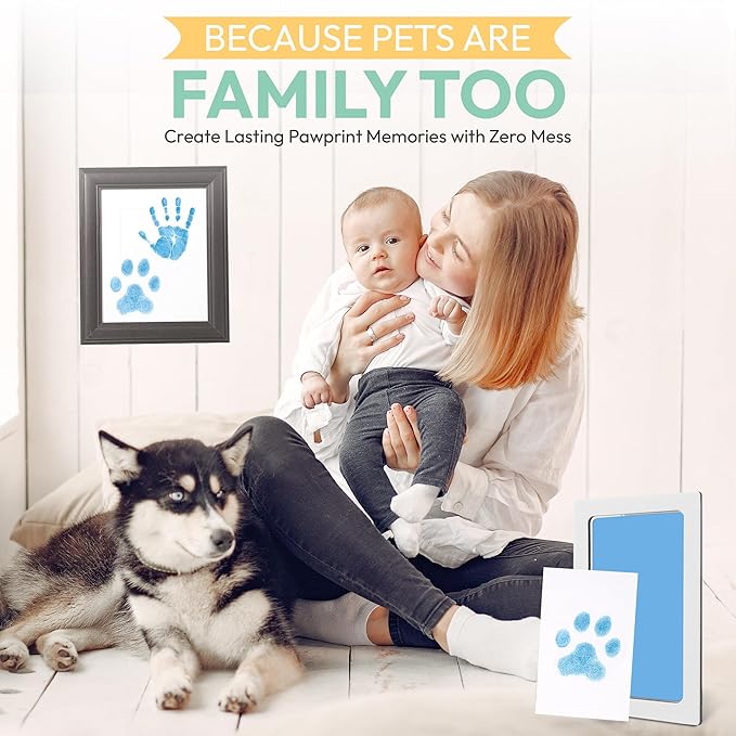 Clean Touch Ink Pad for Baby Handprints and Footprints – Inkless Infant Hand & - Image 4
