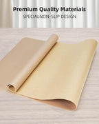 Leather Desk Pad Protector, Mouse Pad, Office Mat, Non-Slip PU Leather Blotter - Image 2