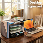 OPNICE Desk Organizer, 5-Tier Paper File Organizer - Image 6
