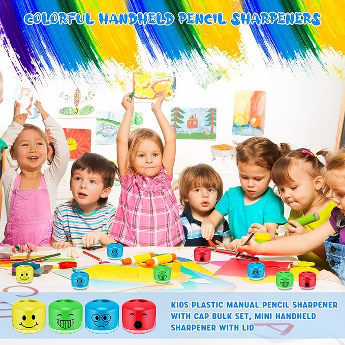 Crtiin 48 Pcs Back to School Pencil Sharpeners - Image 6
