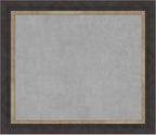 Amanti Art Black Framed Magnetic Board 25x29 Medium Vision Board