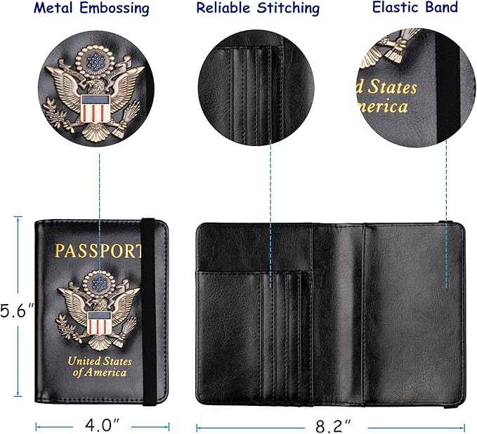 TOURSUIT RFID Blocking Passport Holder - Image 4