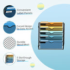 SUPEASY 5-Tier Wall File Holder Organizer - Image 4