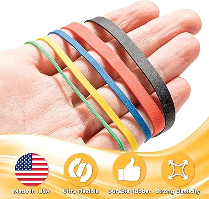 Assorted Color & Size Rubber Bands - Image 5