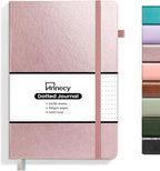 Annecy Numbered Bullet Dotted Journal Notebook, Medium 5.5x 8.25, 160 Pages by Annecy