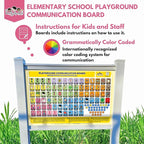 Weather-Proof Aluminum School Playground Communication Board - Image 4