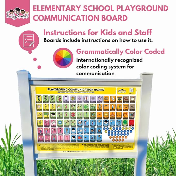 Weather-Proof Aluminum School Playground Communication Board - Image 4