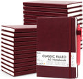 feela 24 Pack Journal Notebook for Work, Business Notebook Bulk Hardcover Lined