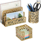 EasyPAG Desk Organizers and Accessories 3 Pieces Office Organizer Set by EasyPAG