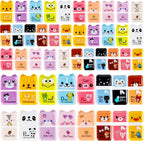 48 Pcs Cute Erasers for Kids Fun Animal Erasers Pencil Eraser by Unknown
