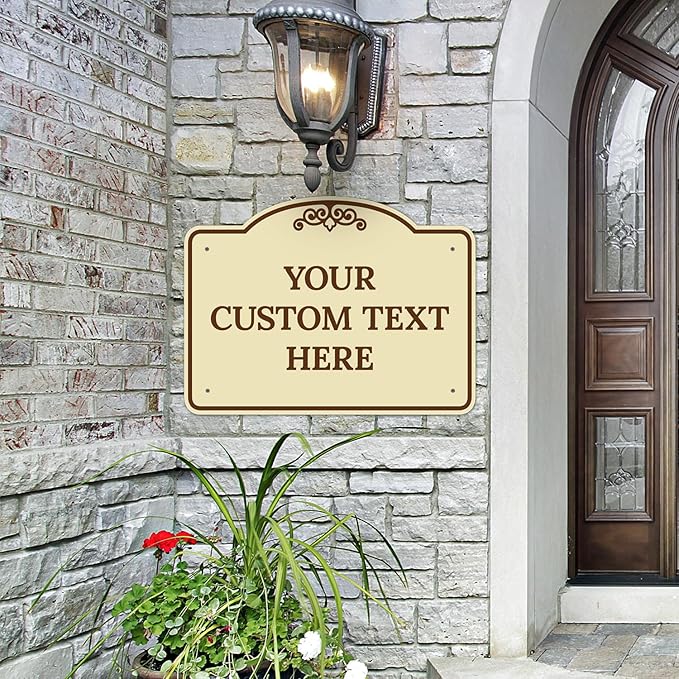 Custom Decorative Sign, Personalized Metal Sign - Image 2