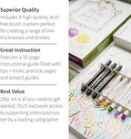 Speedball Hand-Lettering & Journaling Set, Brush Tip Pens Calligraphy, Bullet - Image 2