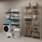 Regal Altair 14" Deep x 54" Wide x 74" Height Wire Shelving Kit | 6-Tier | NSF - Image 2