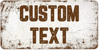 Custom Sign, Custom Street Sign, 11 Font Colors, 13 Font Styles, 4 Hole Options by MySignCenter