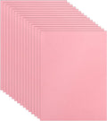 100 Sheets Candy Pink Cardstock 8.5 x 11 Craft Paper, 75lb Premium Certificate by Guakicae