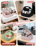 rexmica large marker caddy organizer case bag for on a desk or shelf